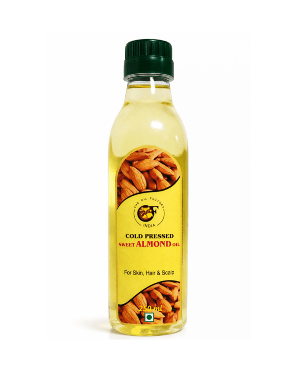 Organic cold pressed almond oil 250 ml Organic cold pressed almond oil 250 ml