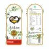 AhLive-Pomace-Olive-Oil-1L-Nutrition-Label Nutritional facts and back label scan for AhLive Pomace Olive Oil showing Spanish origin and FSSAI details.