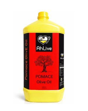AhLive Pomace Olive Oil 5L large volume pack, 100% refined Spanish olive oil for healthy bulk frying.