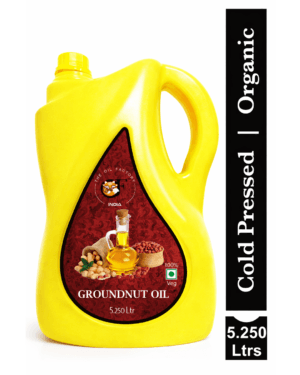 Organic Cold Pressed Groundnut Oil